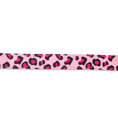 Multi Function Leash - Leopard Pink
