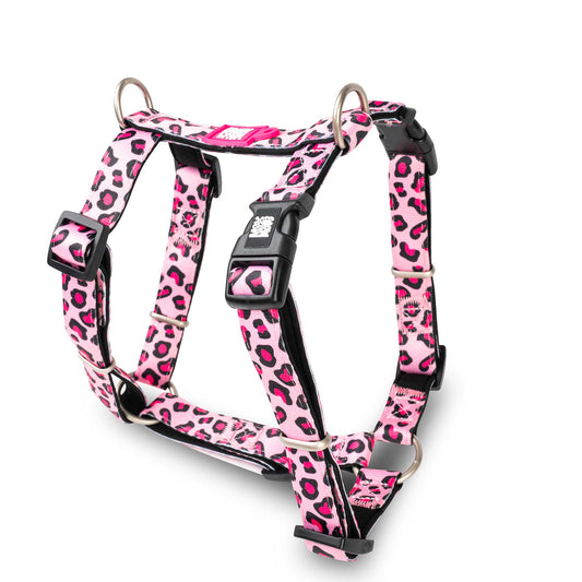 H-Geschirr - Leopard Pink