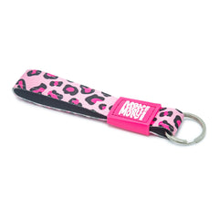 Schlüsselanhänger - Leopard Pink