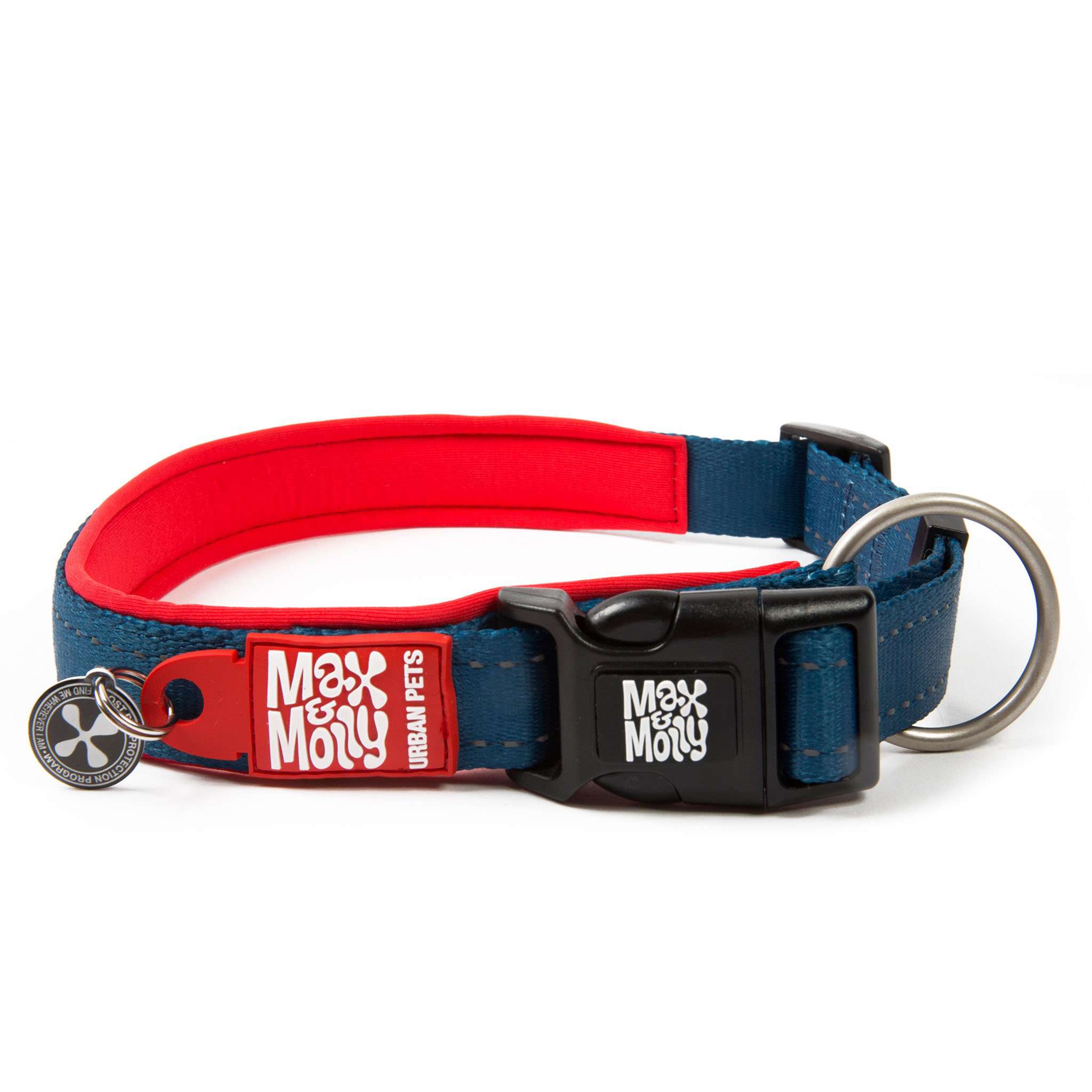 Smart ID Collar - Matrix Red - Max & Molly Urban Pets