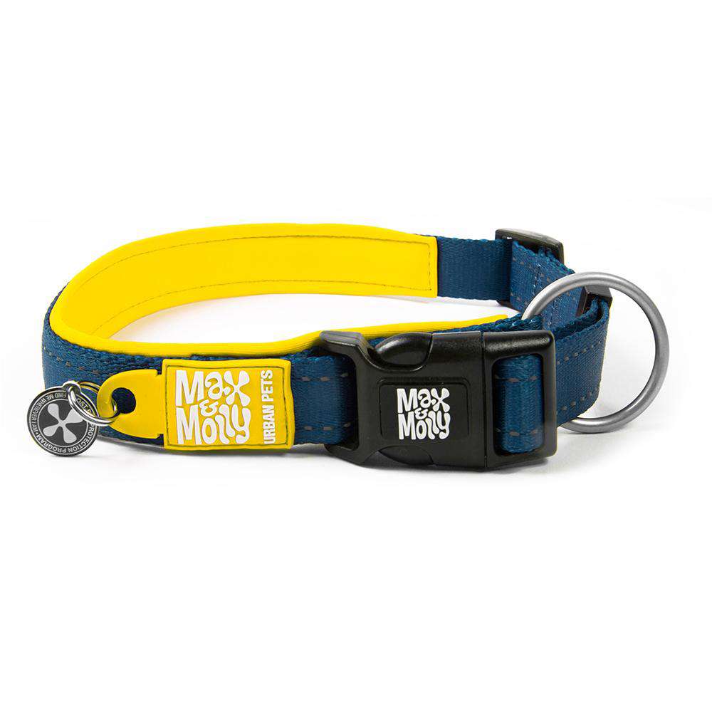 Smart ID Collar - Matrix Yellow